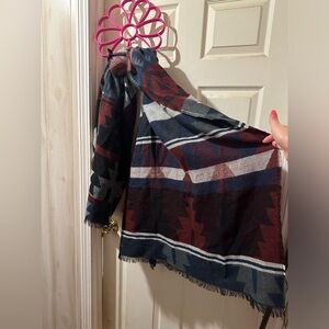 Old Navy Large Aztec 8ft Winter Scarf